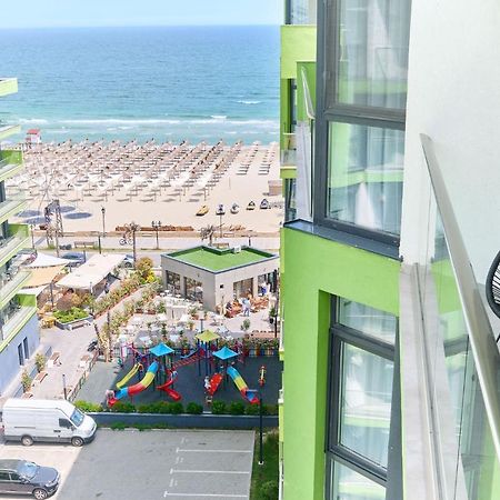 Rainbow Sea View Apartment Spa N Pool Resort - Parking Mamaia Exteriér fotografie