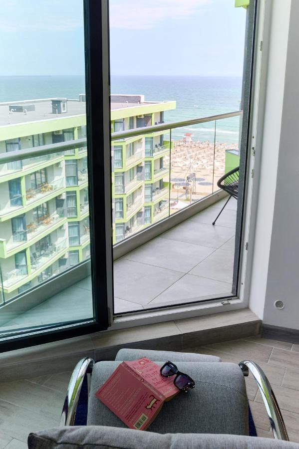 Rainbow Sea View Apartment Spa N Pool Resort - Parking Mamaia Exteriér fotografie