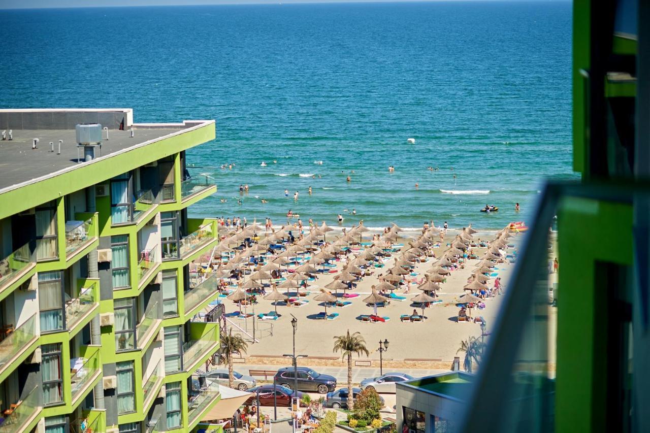 Rainbow Sea View Apartment Spa N Pool Resort - Parking Mamaia Exteriér fotografie